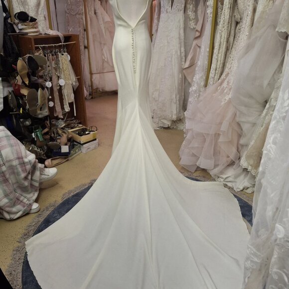 Atelier Pronovias "Irune" Wedding Gown (Unaltered) - Picture 8 of 12